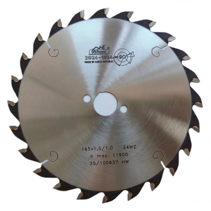 Диск пильный HW Pilana 165×1.5/1.0×20 z24 51 WZ